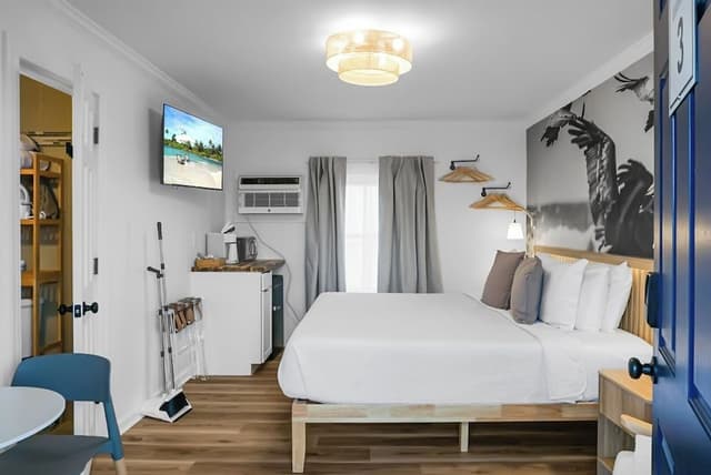 Comfort Single Room, 1 King Bed, Non Smoking, Pool View