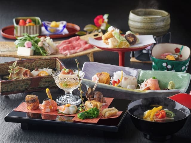 Japanese Style Room with Outdoor Bath with Dinner and Breakfast