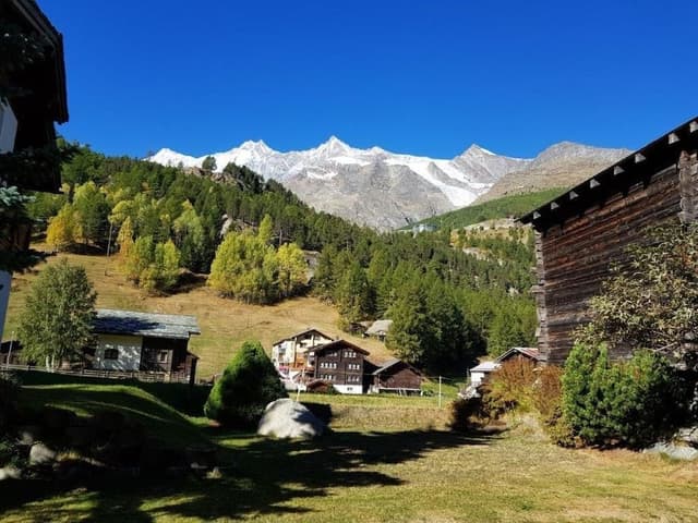 Deluxe Apartment, 3 Bedrooms, Mountain View, Mountainside (120 CHF Cleaning Fee)