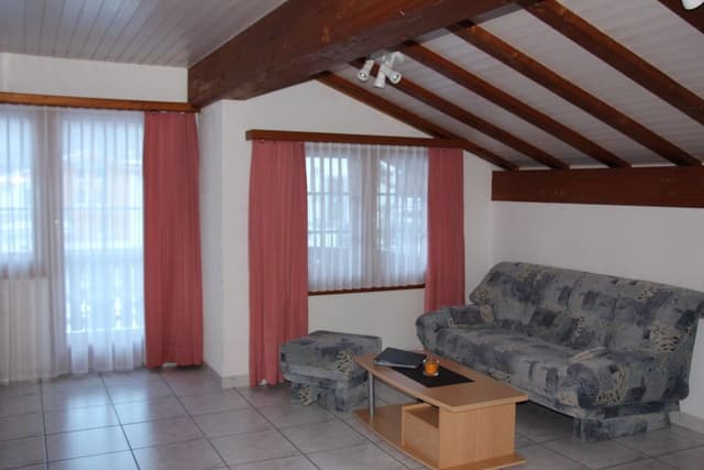 Standard Apartment, 1 Bedroom, Mountain View, Mountainside (80 CHF Cleaning Fee)