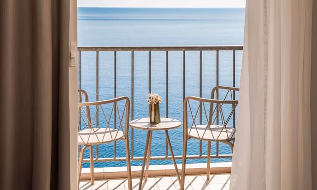 Superior Double Room with Seaside Balcony