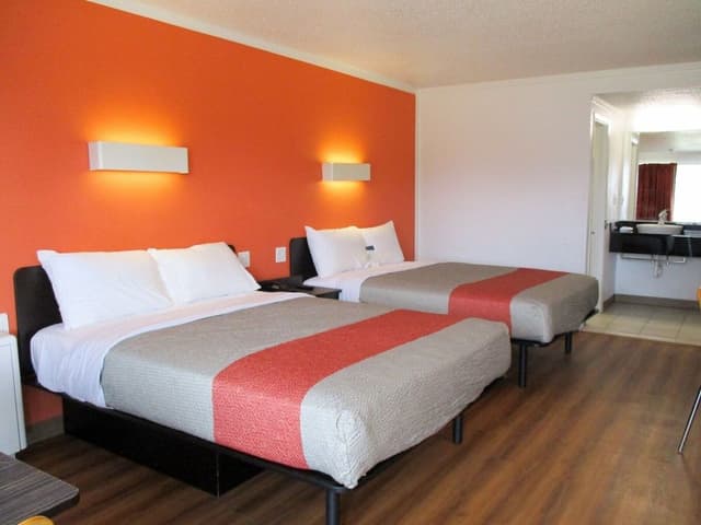 Deluxe Room, 2 Queen Beds, Smoking, Refrigerator & Microwave