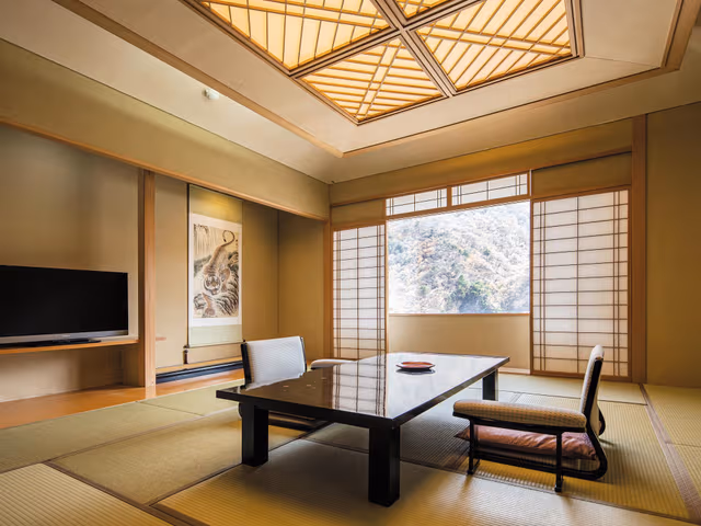Japanese Style Room with Open-Air Bath - Non-Smoking