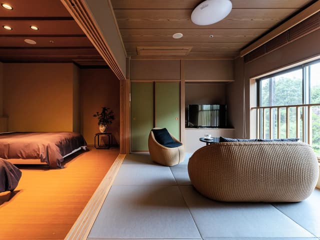 Japanese Style Room with Open-Air Bath - Non-Smoking