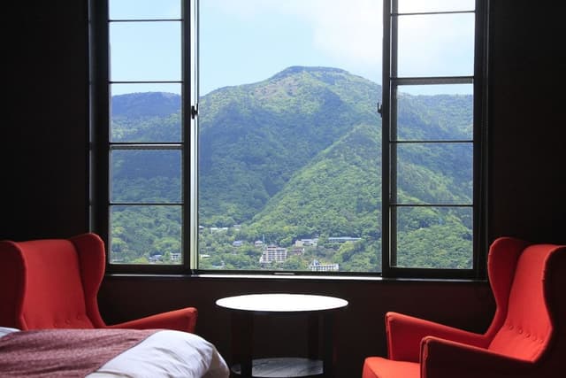 Superior Room, Multiple Beds, Private Bathroom, Mountain View