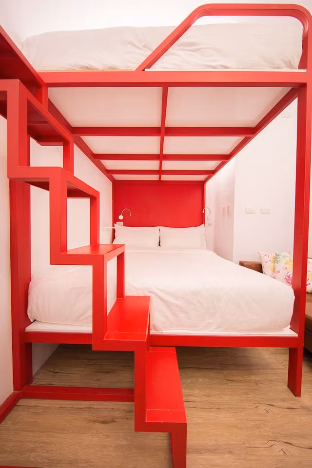 Quadruple Room, Shared Bathroom