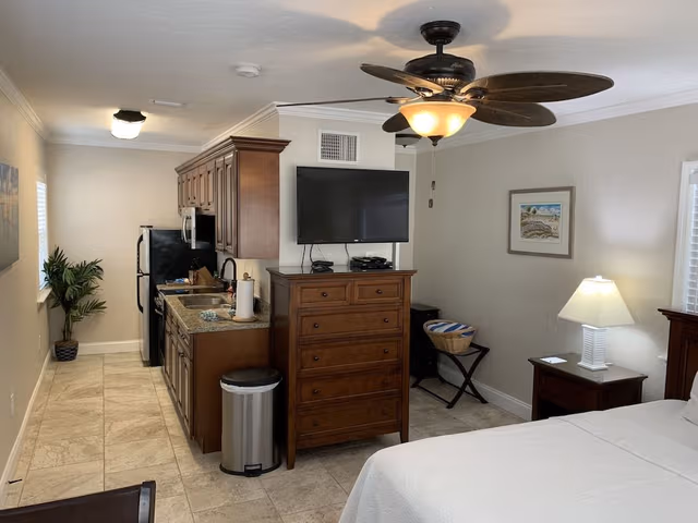 Studio, 1 King Bed, Pool View (UNIT3)