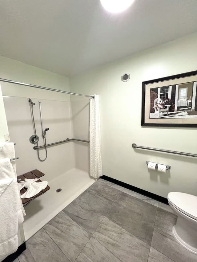 2 Full Accessible with roll in shower