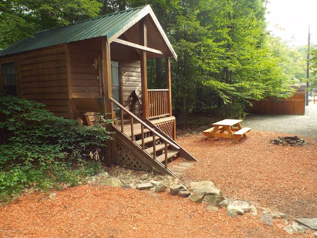Camping Cabin #1 with Fire Pit