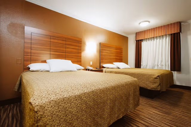 Standard Room, 2 Double Beds, Non Smoking