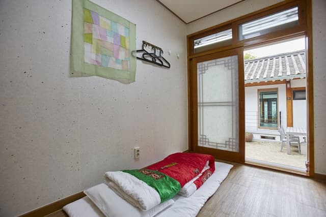 Korean Style Double Room with Private Shower Booth and Toilet (Free Korean Style Breakfast)