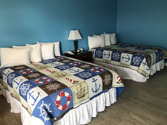 Deluxe Double Room, 2 Double Beds, Kitchenette