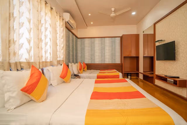 Family Room, 2 Double Beds