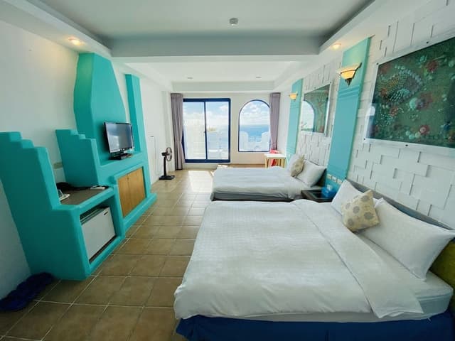 Comfort Quadruple Room, Non Smoking, Ocean View