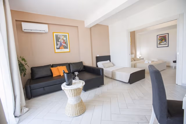 Panoramic Quadruple Room, Balcony, Sea View