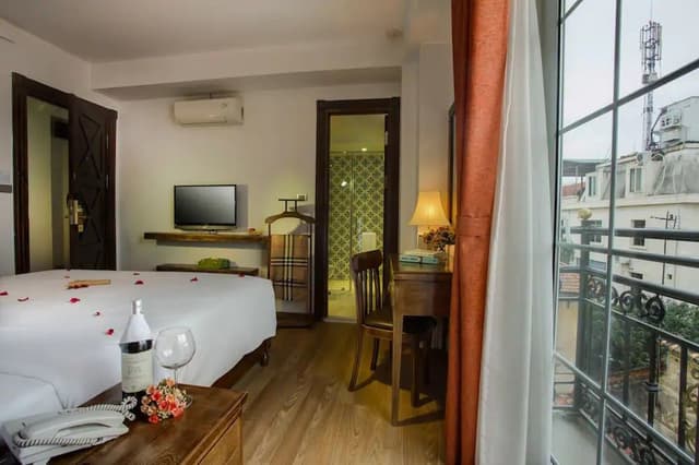Family Connecting Room with Balcony - City View
