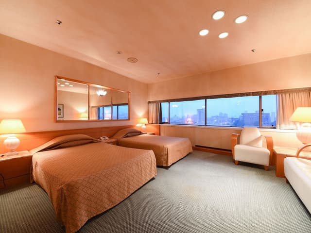 Deluxe Twin Room (2 Single beds + 1 Extra)