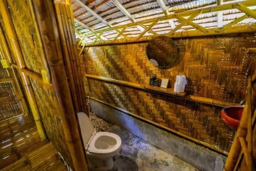 Bamboo Bungalow with Fan