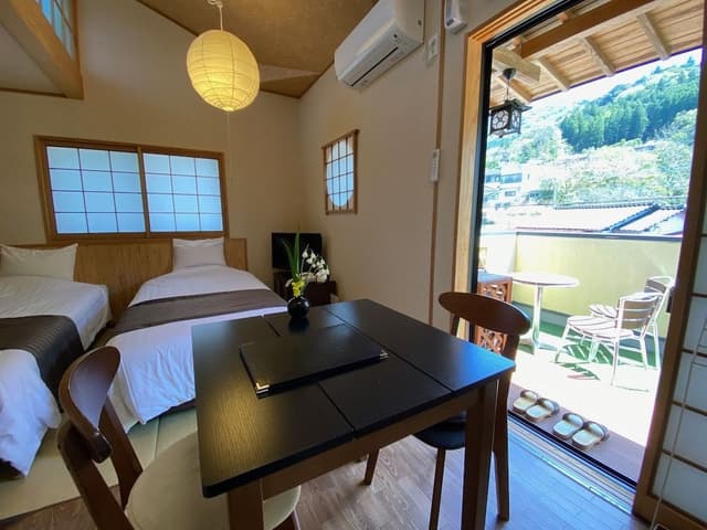 Japanese Style Twin bed Room 2F Annex Building - Yufudake View (with shower room), Non Smoking