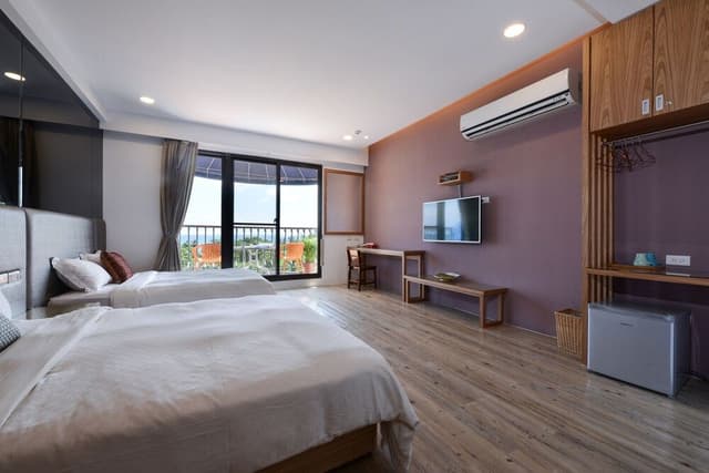Deluxe Quadruple Room, Sea View