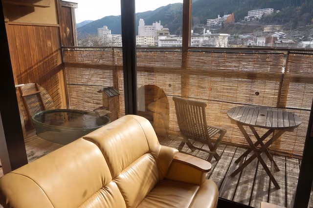 Japanese Style Room,Open Air Bath,Mountain View,SHIKISAI,with Half Board (Special Dinner)