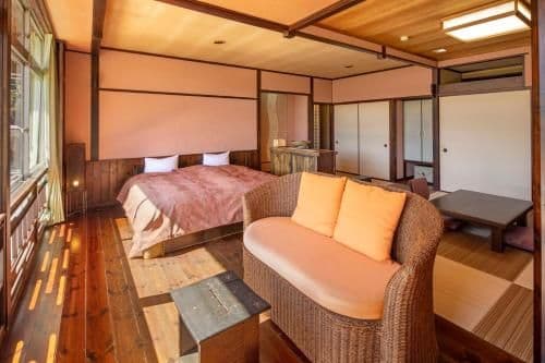 Twin Room with Tatami Area - Room Only Plan