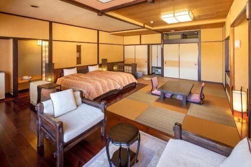 Twin Room with Tatami Area - Room Only Plan