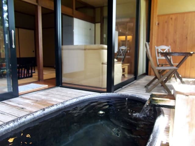 Japanese Style Room,Open Air Bath,Mountain View,SHIKISAI,with Half Board (Special Dinner)