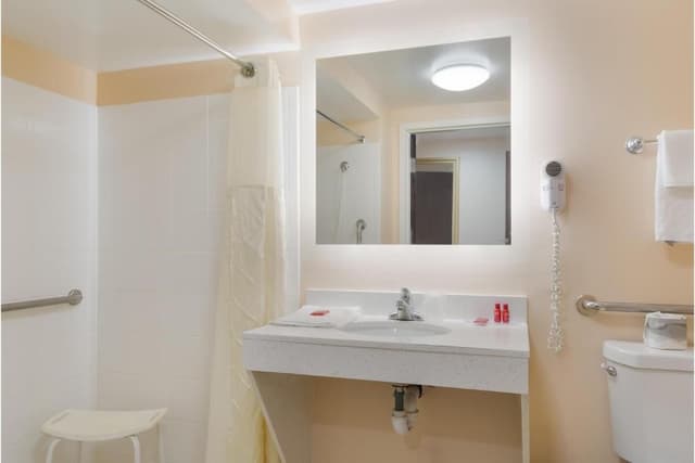 Queen Bed Accessible