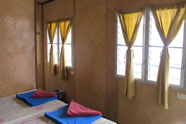 Raft Room with Air Conditioner