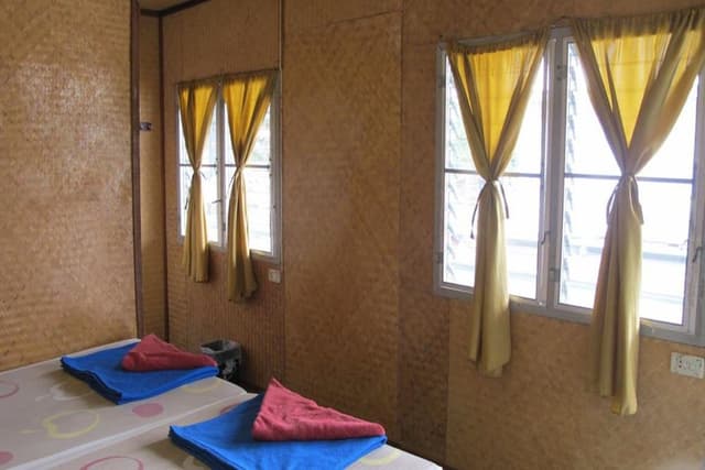 Raft Room with Air Conditioner