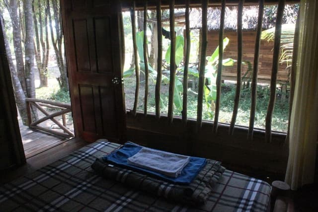 Wooden Bungalow, 1 Double Bed
