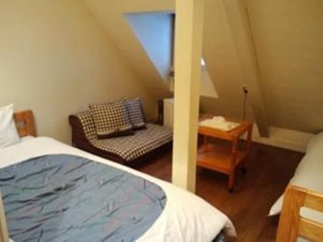 Twin with Shared Bathroom