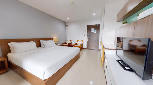 Standard Double Bed with Balcony