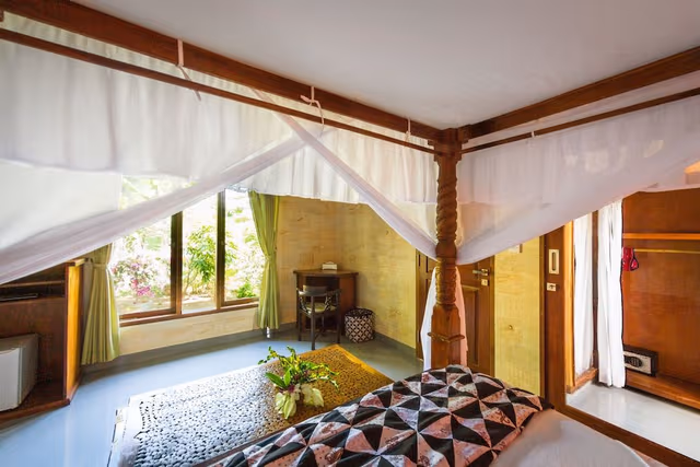 Deluxe Bungalow, 1 Double Bed, Garden View