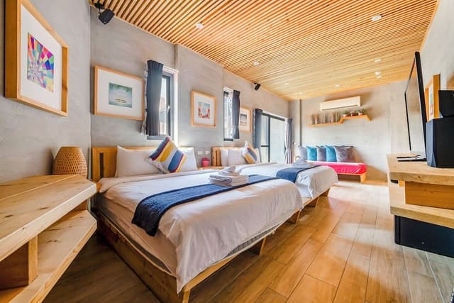 Quadruple Room with Mountain View