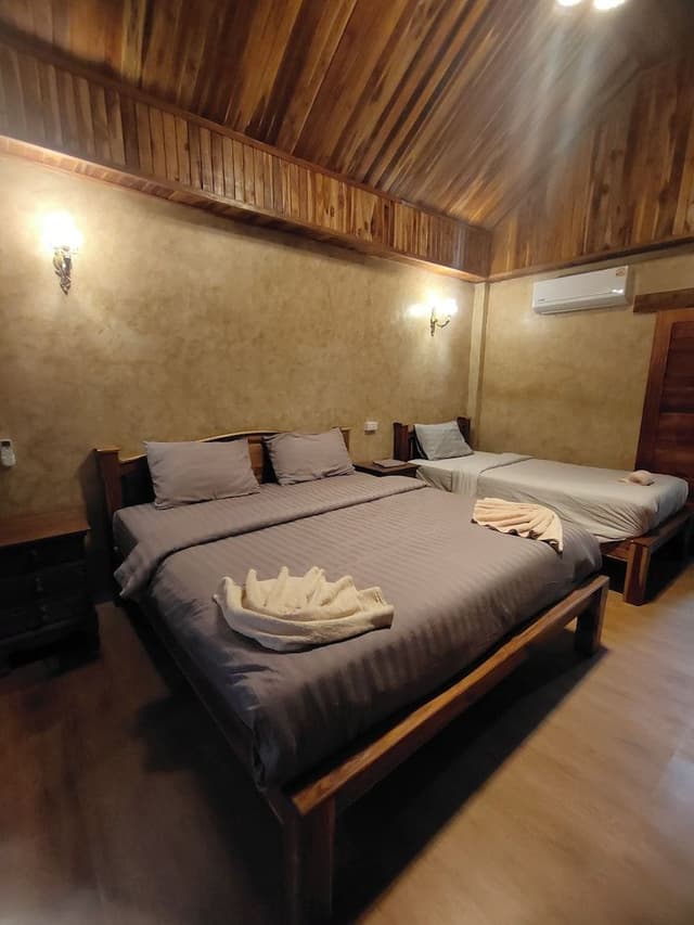 Comfort Triple Room, Refrigerator, Garden Area