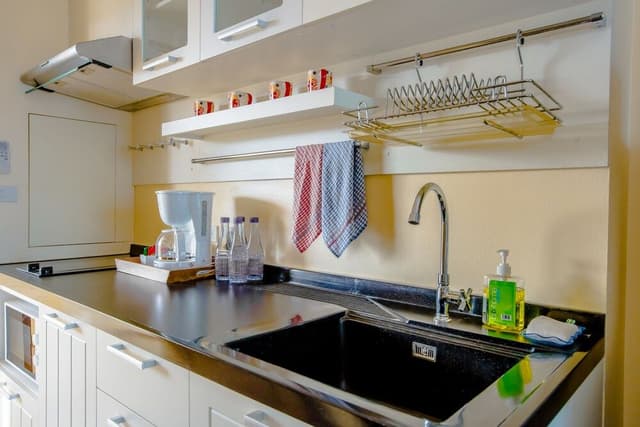 Deluxe Oceanfront Studio with Jacuzzi/Shower