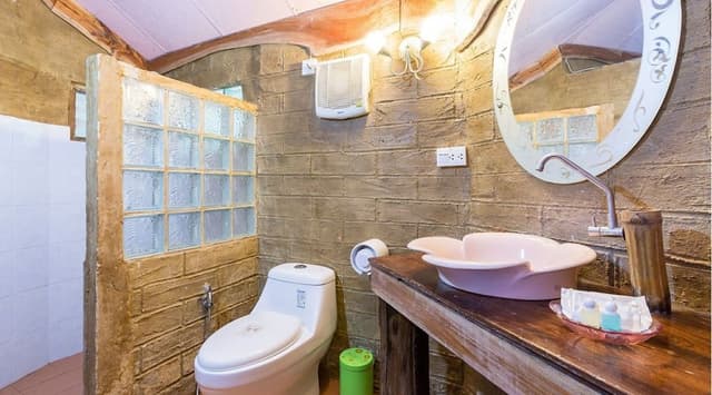 Superior Triple Room, Terrace, Garden View