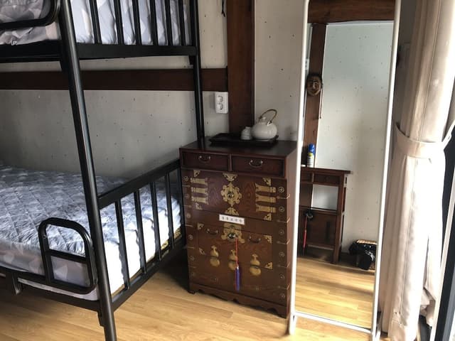 Shared Dormitory, Mixed Dorm, Pool View (Traditional 'Hanok', 4people, RI)