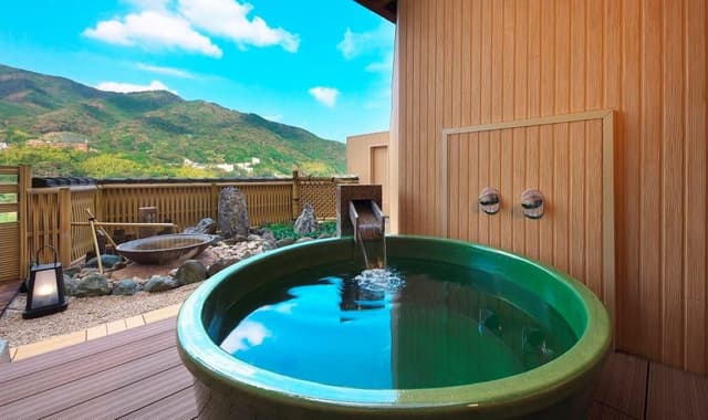 Japanese Style Room for 5 People with Open-Air Bath