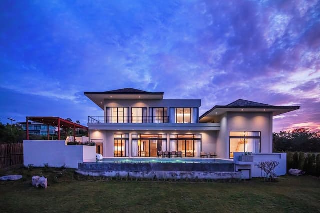 Luxury Villa, 4 Bedrooms, Private Pool, Hill View