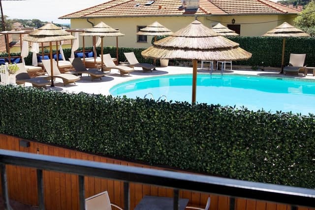 Double Room, Terrace, Pool View