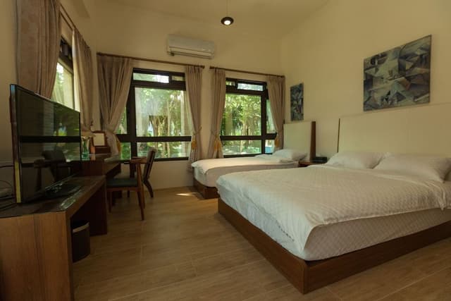 Deluxe Twin Room, Multiple Beds, Lake View