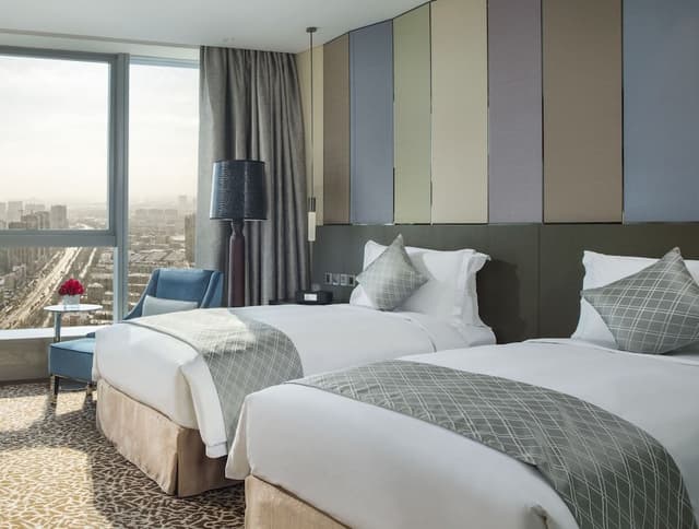 Luxury Room, 2 Twin Beds, Club Lounge Access, City View