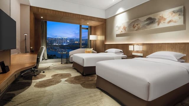 Standard Room, 2 Double Beds, River View