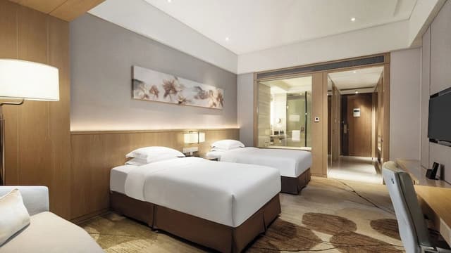 Standard Room, 2 Double Beds, River View