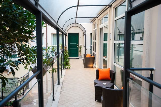 Superior Suite, Balcony, Courtyard Area