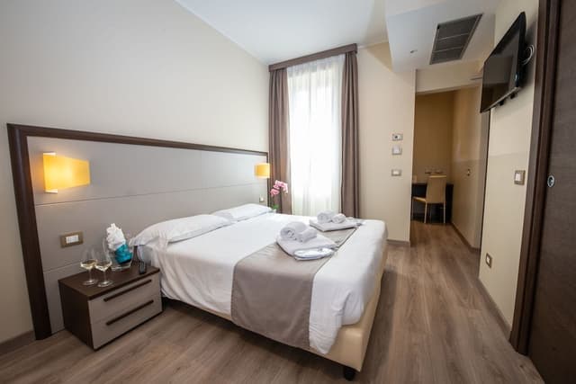Superior Double Room, Balcony, Tower
