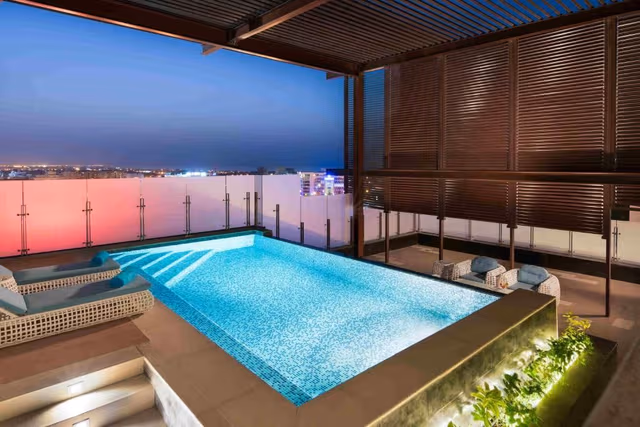 Three Bedroom Duplex Apartment with Private Pool